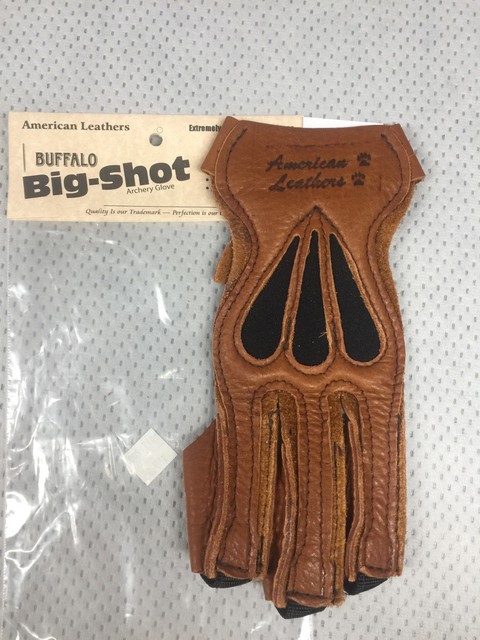 American Leathers Big Shot Archery Shooting Glove Buffalo Leather American Leathers Big Shot Archery Shooting Glove Buffalo Leather