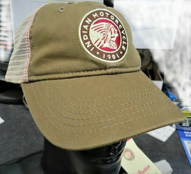 Indian Motorcycle Circle Icon Trucker 