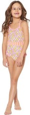 Tommy Bahama Girls' One Piece Swimsuit Bathing Suit 4T New