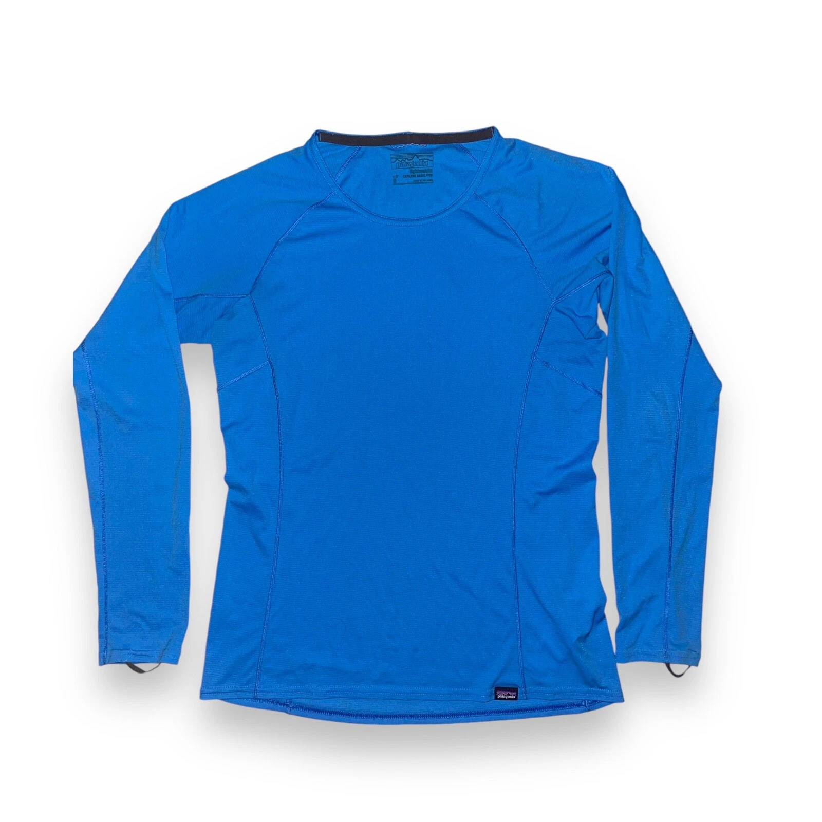 Patagonia Capilene Baselayer Long Sleeve Polartec Waffle Women’s Blue Sz. Small