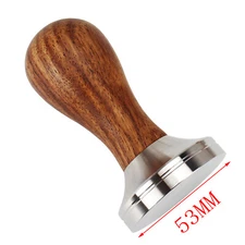 51mm/53mm/58mm Coffee Tamper Calibrated Espresso Powder Hammer Distributor Tool