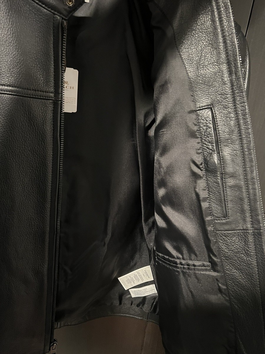NEW Coach Leather Racer Jacket | eBay NEW Coach Leather Racer Jacket | eBay