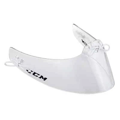 CCM Lexan Goalie Throat Guard | Plastic Dangler Neck Goal Helmet Protector