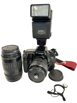 Canon Camera EOS A2 - 2 Ultrasonic Lens - Sunpak