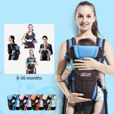 Ergonomic Breathable Infant Baby Carrier Adjustable Wrap Sling Newborn Backpack