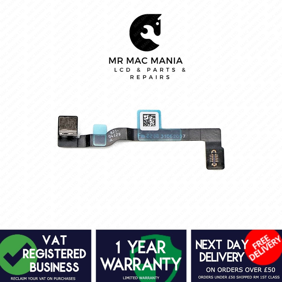 MacBook Air 13” A2681 A3113 M2 M3 Sleep Sensor Cable LAS Lid Flex