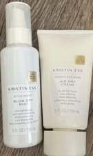 2X Kristin ESS Style Assist Blow Dry Mist & Air Dry Crème 5 FL Oz