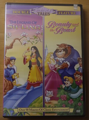 Enchanted Tales: The Legend of Su-Ling/Beauty and the Beast (DVD 1998) Sealed 