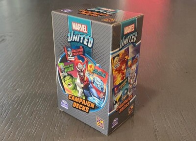 Marvel United CAMPAIGN DECKS New! Sealed! KICKSTARTER EXCLUSIVE! KSE 8 Campaigns