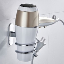 Titulaires De Sèche-cheveux Porte Support Salle Bain Rangement Mural
