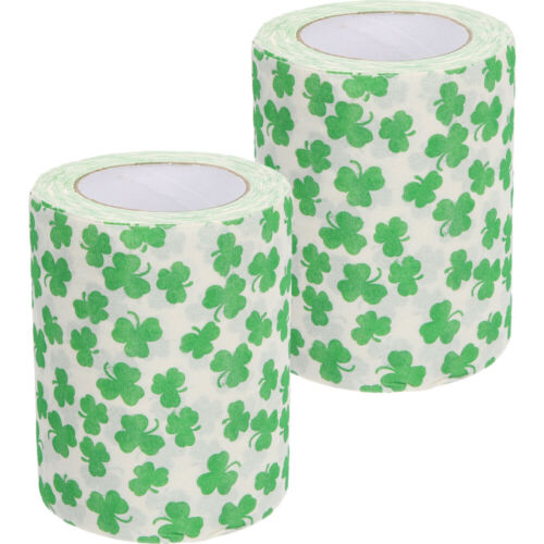  2 Rolls Tischplatte Toliettepappier Dekoratives Toilettenpapier Geschenk - Picture 1 of 12