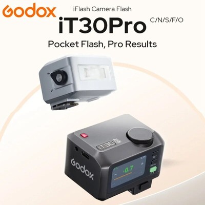 Godox iT30Pro TTL Mini Flash Trigger 3 in 1 for Canon/ Nikon /Sony/FUJI /Olympus