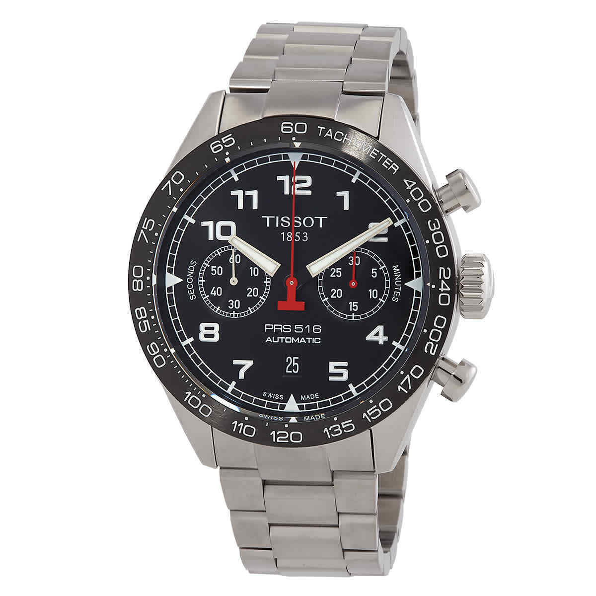 Tissot PRS516 Chronograph Automatic Black Dial Men's Watch Tissot PRS516 Chronograph Automatic Black Dial Men's Watch
