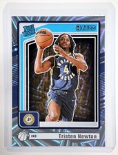 2024-25 Donruss Tristen Newton Rated Rookie Wedge Parallel Pacers RC
