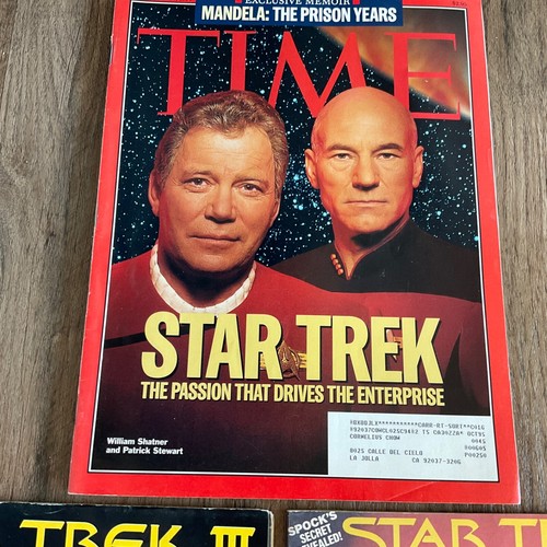Star Trek Magazin Lot 3 Die Suche nach Spock offizielle Poster 1984 Zeit 1994 - Bild 2 von 21