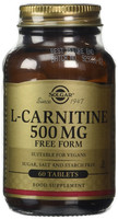 Solgar 500 Mg L-carnitine Tablets - Pack Of 60 Solgar 500 Mg L-carnitine Tablets - Pack Of 60