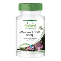 Zistrosenkraut Extrakt 500 Mg - 90 Kapseln Cistus 5-Fach Konzentriert, Fairvital