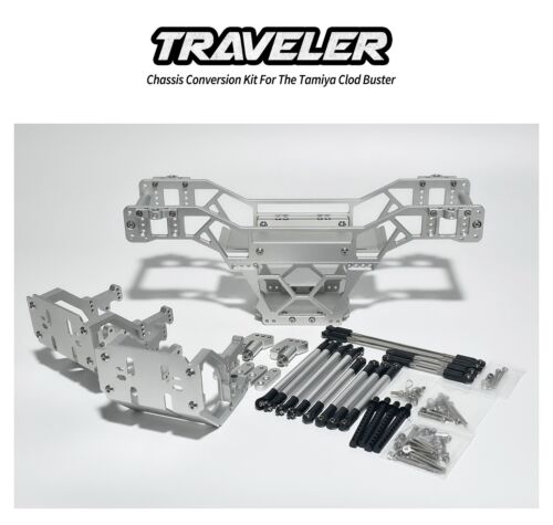 Kit de conversion châssis métal pour le Tamiya Clod Buster