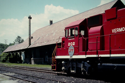 altes DIA 202 VTRR Arlington, Vt. 1989 USA Diesellokomotive den-S6-45
