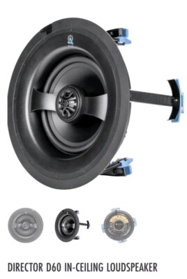 Origin Acustics Director D60 In Ceiling Speaker New