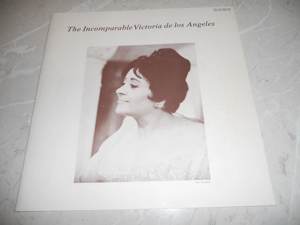 "The Incomparable Victoria De Los Angeles" BoxSet 3xLP's+inner UK HMV SLS5012 NM - Image 4 of 4