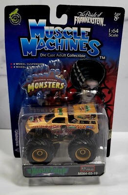 MUSCLE MACHINES Monster Patrol Bride of Frankenstein Dodge Ram