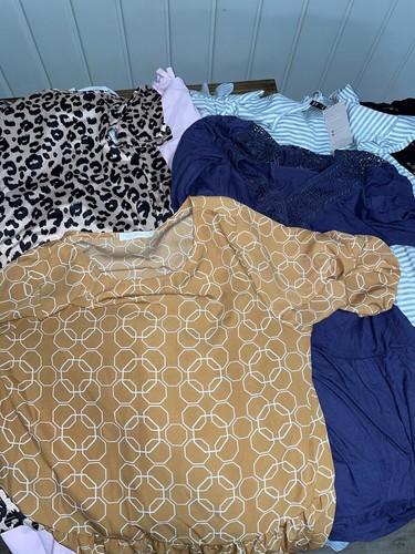 Closet Clean out Women’s Clothing L/10-12 19lbs Box Mixed Lot 29 Pcs - Picture 7 of 16