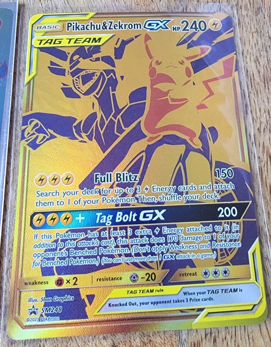 Pikachu & Zekrom GX - SM248 - SM Promos - Pokemon