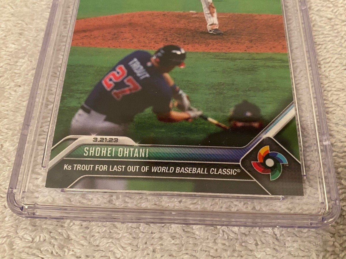 2023 Topps Now World Baseball Classic - Mike Trout, Shohei Ohtani