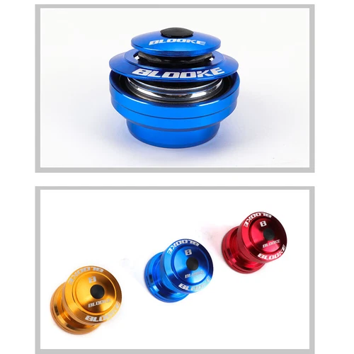 Auriculares de bicicleta BLOOKE 34 MM MTB 2 rodamientos sellados para vástago de horquilla sin rosca de 28,6 mm - Imagen 9 de 20