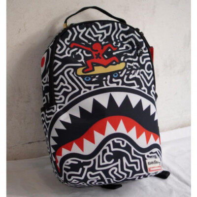 SPRAYGROUND Keith Haring collaboration Skater GuyShark Teeth