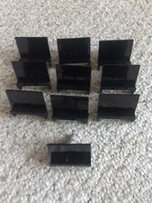 Black Plastic Sports Cards Stand. 10 Stands For  7..50$