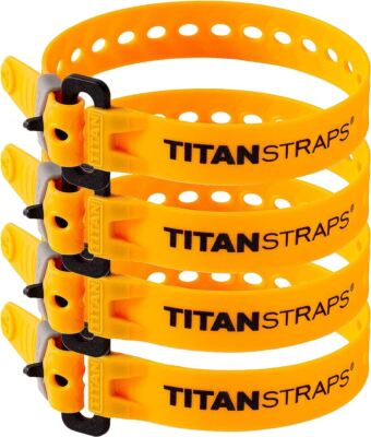 Titan Straps Mini Strap - Sunflower - 10'' TSM-0510X4-SUN
