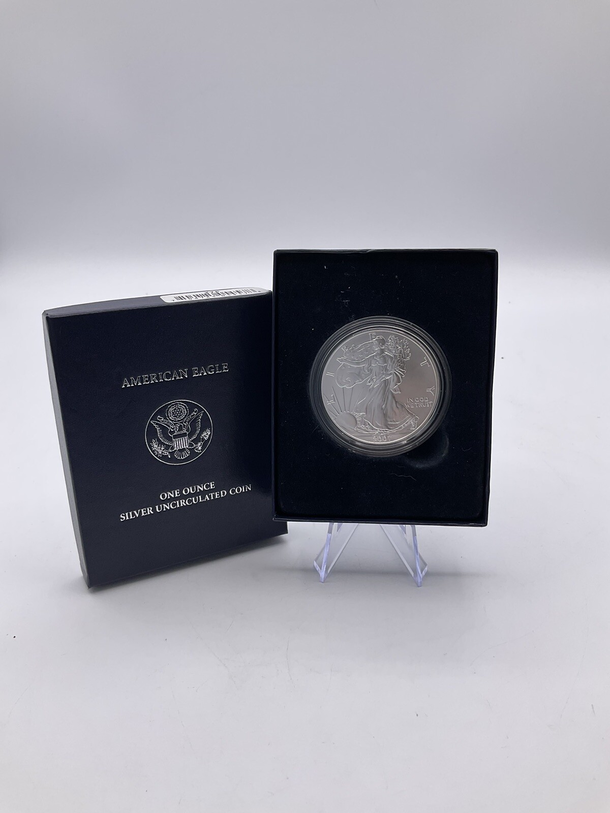 2007 W US Mint Uncirculated 1 oz One Ounce Uncirculated American Silver Eagle