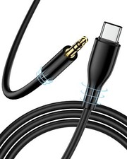 Cable est reo para coche con conector auxiliar de audio USB C a 3,5 mm