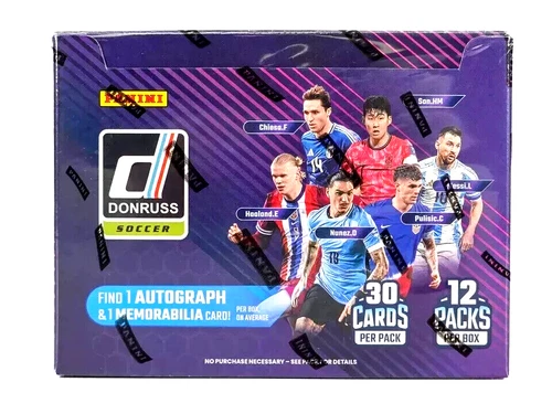 2024/25 Panini Donruss Soccer Hobby Box Priority Mail Shipping!