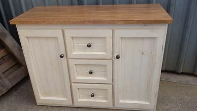 Rustic White Washed Dresser Or Vanity Made To Order Dressers