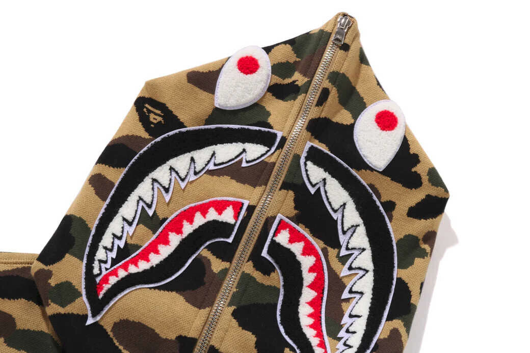 A Bathing Ape Men's Relaxed Fit Full Zip Hoodie 2025 1ST A Bathing Ape Men's Relaxed Fit Full Zip Hoodie 2025 1ST