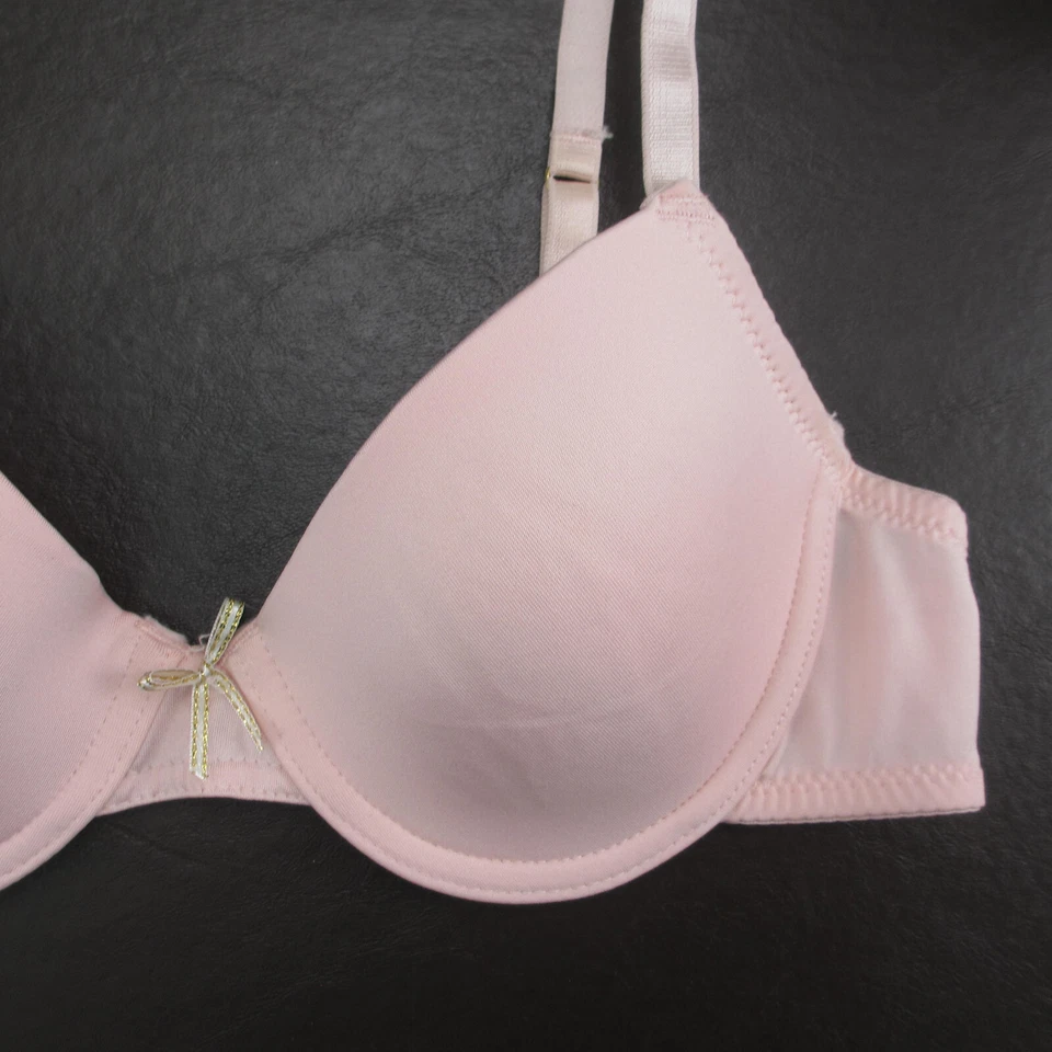 Sujetador Nicole Miller Talla 34A Estampado Acolchado Con Aros Cierre Ajustable Espalda Foto 4 de 4