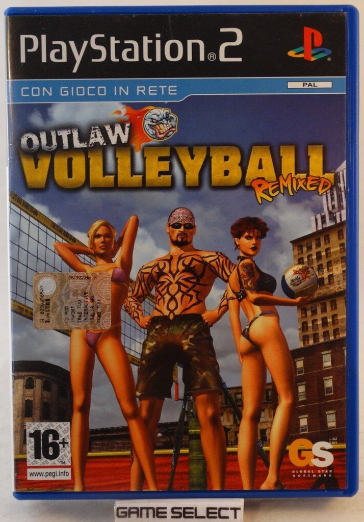Outlaw Volleyball Remixed sony ps2 playstation 2 pal Eur - - Original