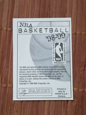 * PICK ANY STICKER * Panini NBA Basketball 1998 1999 98 99 NEW UPDATED LIST