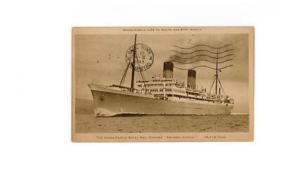 Ansichtskarte The Union-Castle Royal Mail Steamer Arundel Castle AK /63