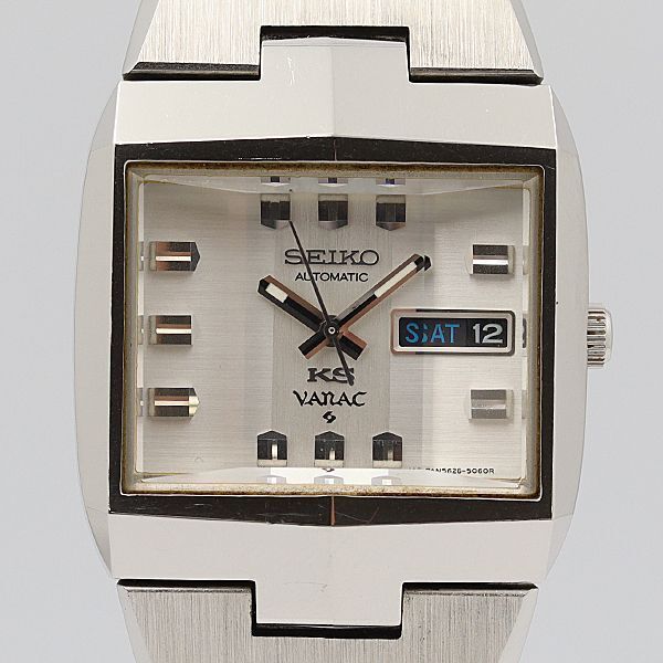 Seiko King Seiko Vanac 5626-5050 Cut Glass Silver Dial Seiko King Seiko Vanac 5626-5050 Cut Glass Silver Dial