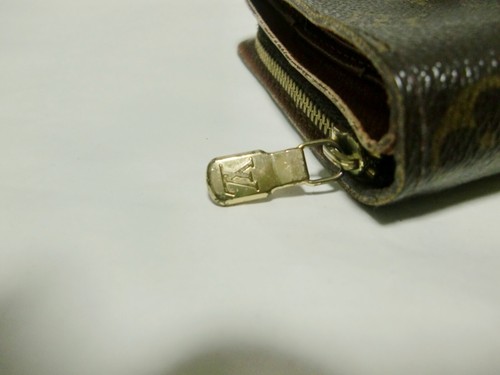 Auténtico LOUIS VUITTON Monograma Compacto Cremallera Marrón con Bolsa para e... - Imagen 13 de 14