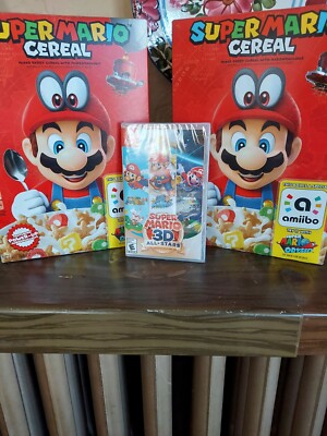 *DISCONTINUED* Limited Edition bundle Cereal and 3D All-Stars switch game