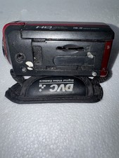 HD Digital Video Camcorder 16MP 720p 16X Zoom Red UNTESTED w/ Case