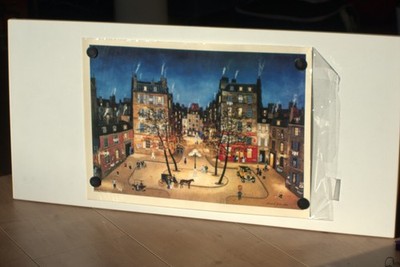 Paris, Place St Sulpice von Michel Delacroix Print
