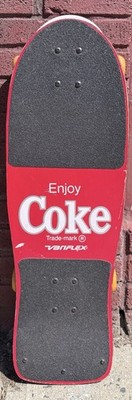 Variflex 1987 Coke Coca-Cola Max Headroom C-c-c-Catch the Wave Skateboard