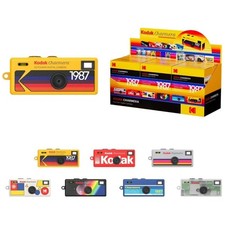 Kodak Charmera 1.6MP Keychain Digital Camera Blind Box Collection, 6-Pack