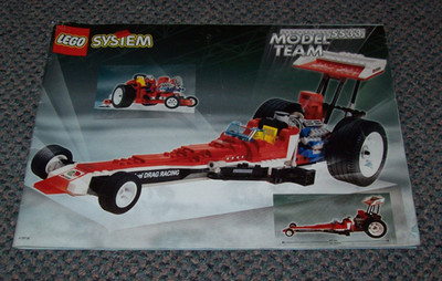 Vintage 1991 Lego System Red Fury  # 5533 Instructions Only